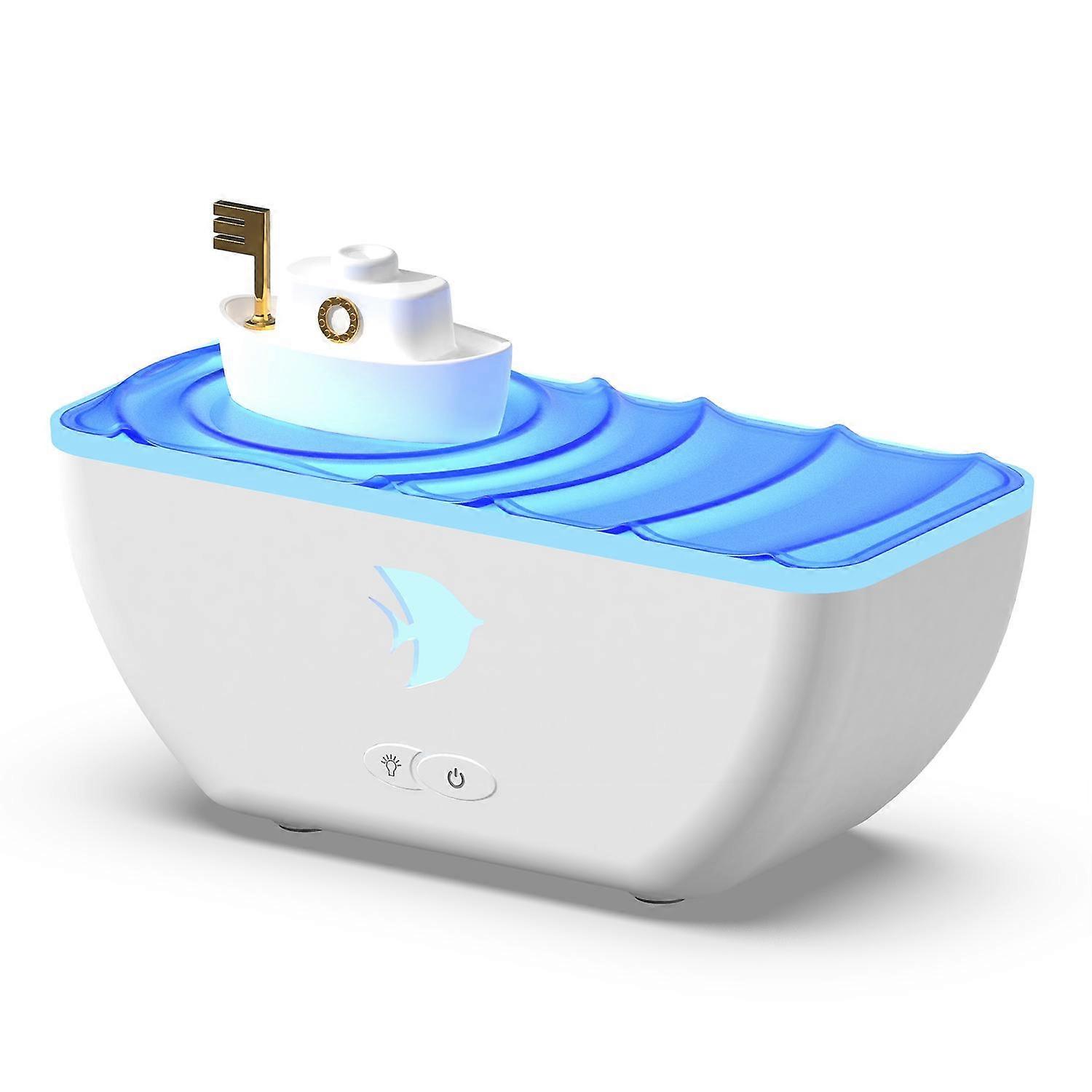 Ultrasonic Humidifier Creative Little Boat Aromatherapy Diffuser