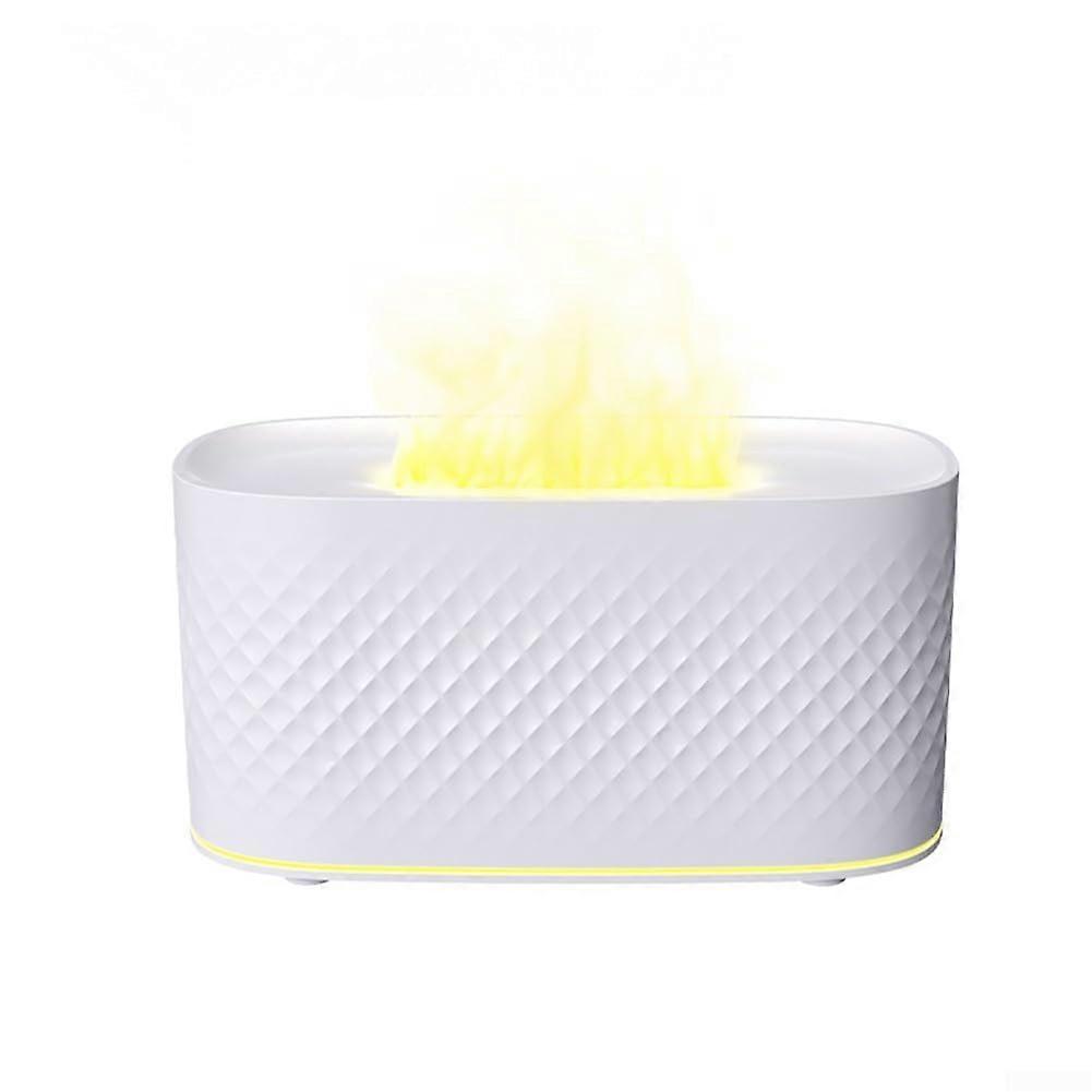 Essential Oil Diffuser with Dual Spray Modes, Automatic Shutoff, Colorful LED Night Lights, White Design