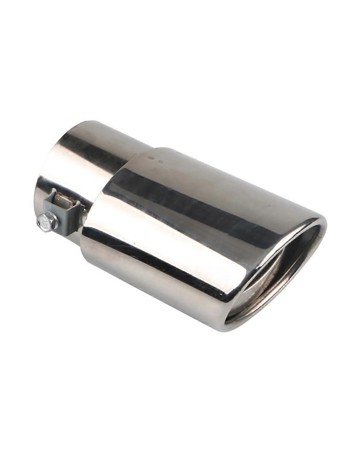 Universal Stainless Steel Car Exhaust Tip Rustproof Tailpipe with Easy Screw Installation