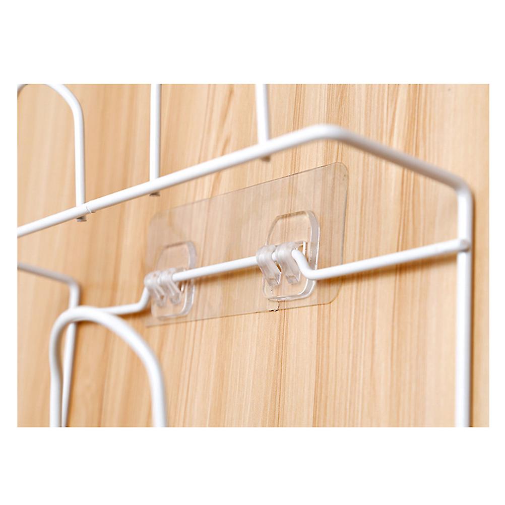Slippers Rack Double-Layer Wall Mount for Slipper Storage Organizer