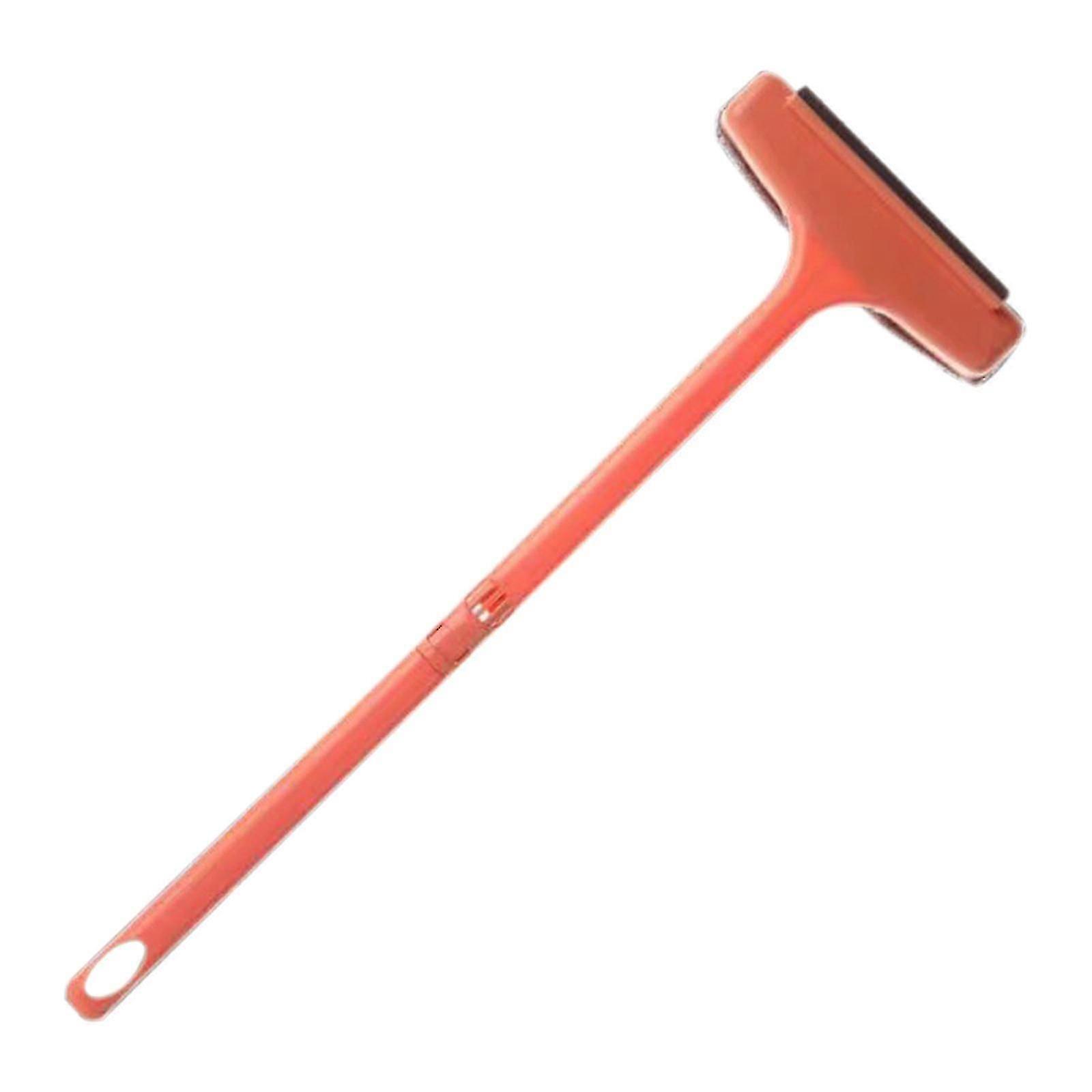 Window Squeegee Cleaner Scrubber Microfiber Scrubber Long Handle 26-27s