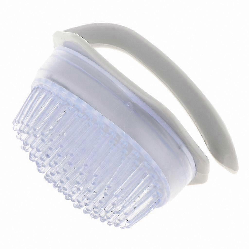 Pink Kitchen Dish Brush with Handle for Cleaning