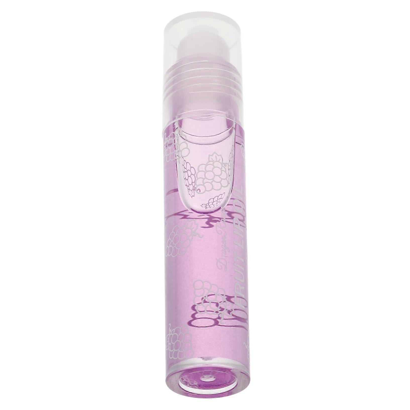 Clear Hydrating Lip Oil with Rollerball Applicator and Avocado Extract for Deep Moisture