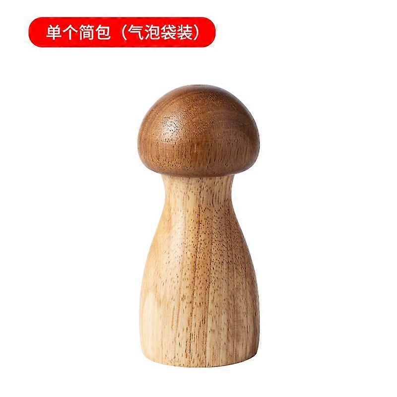 Multifunctional Grinder Mushroom Pepper Grinder Solid Wood Pepper
