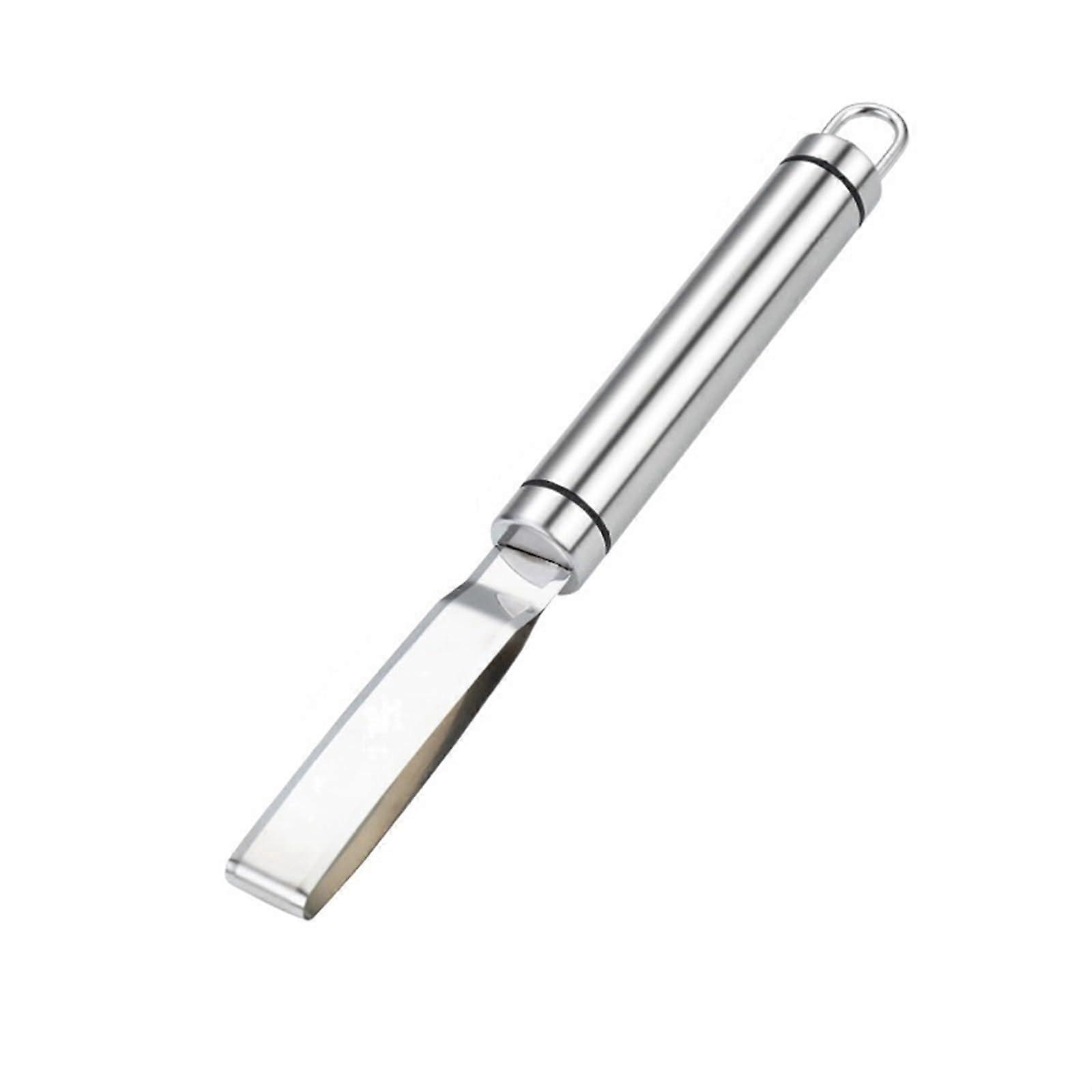 Stainless Steel Mango Slicer and Peeler with Comfortable Grip, Quick Fruit Cutter Corer Tool