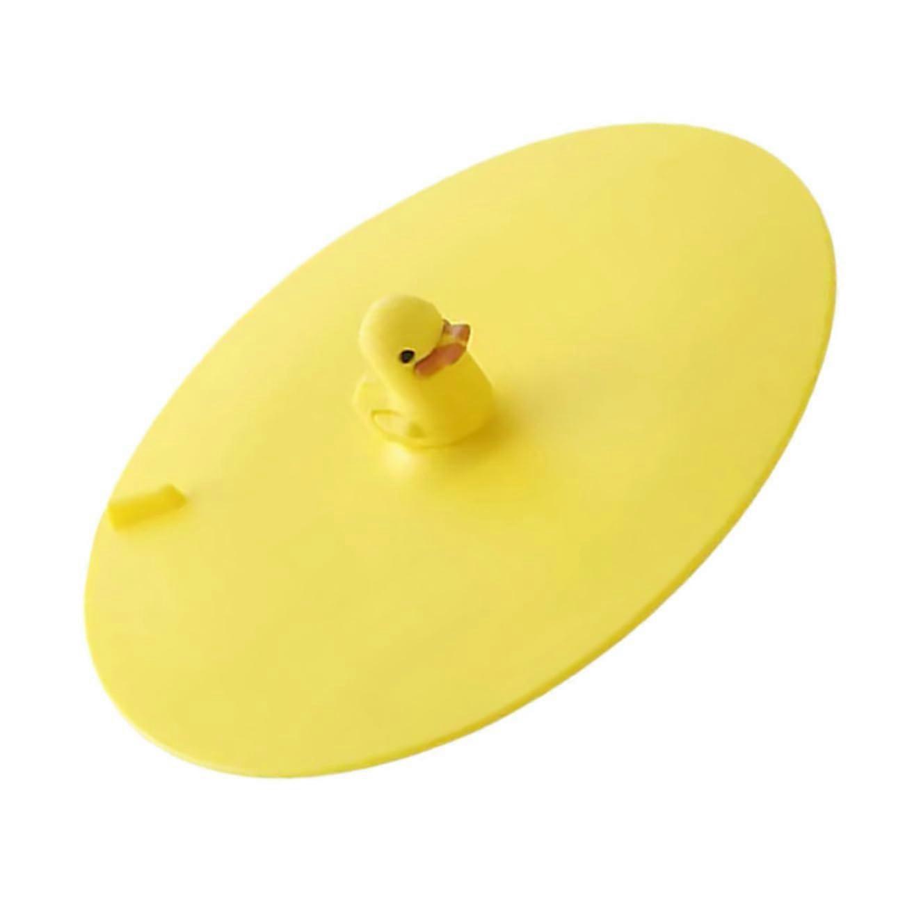 Silicone Drain Cover with Strong Suction Grip, Round Shower Protector for Bathroom and Kitchen