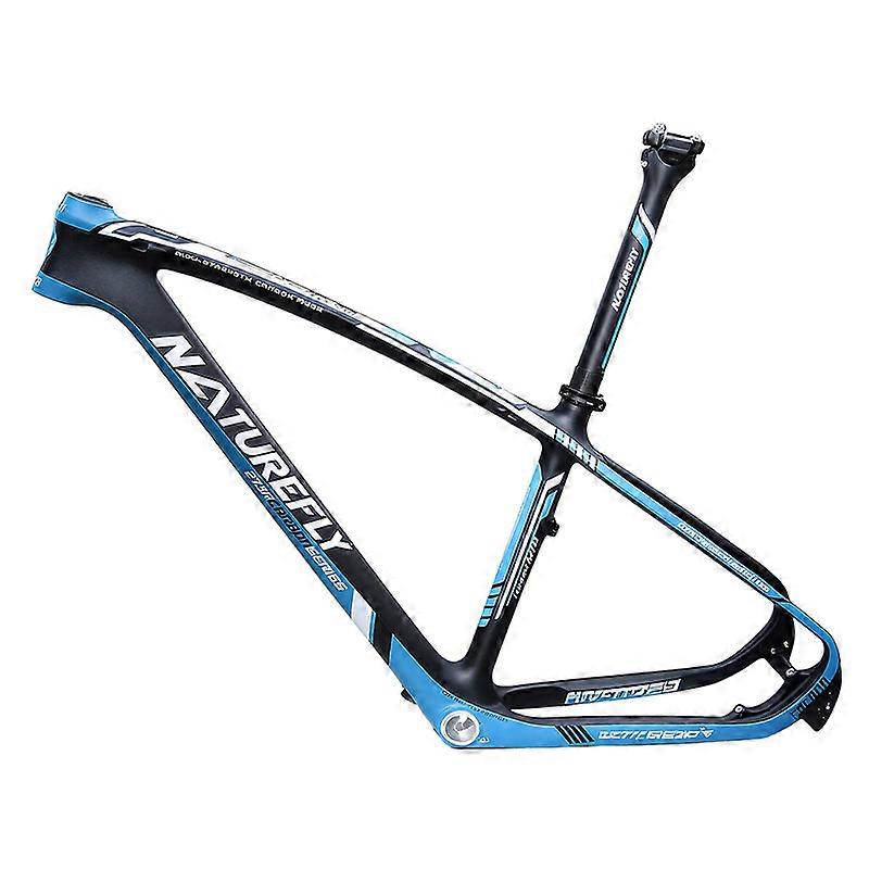 27.5 Blue Carbon Mountain Bike Frame MTB Bicycle Frame Cycle Parts XS