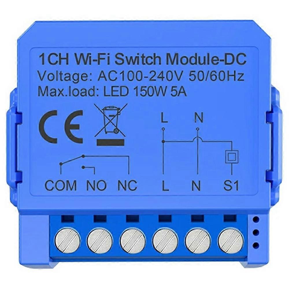 WSM16-DC-1 Channel WiFi Smart Switch Module Tuya APP Zero-Touch