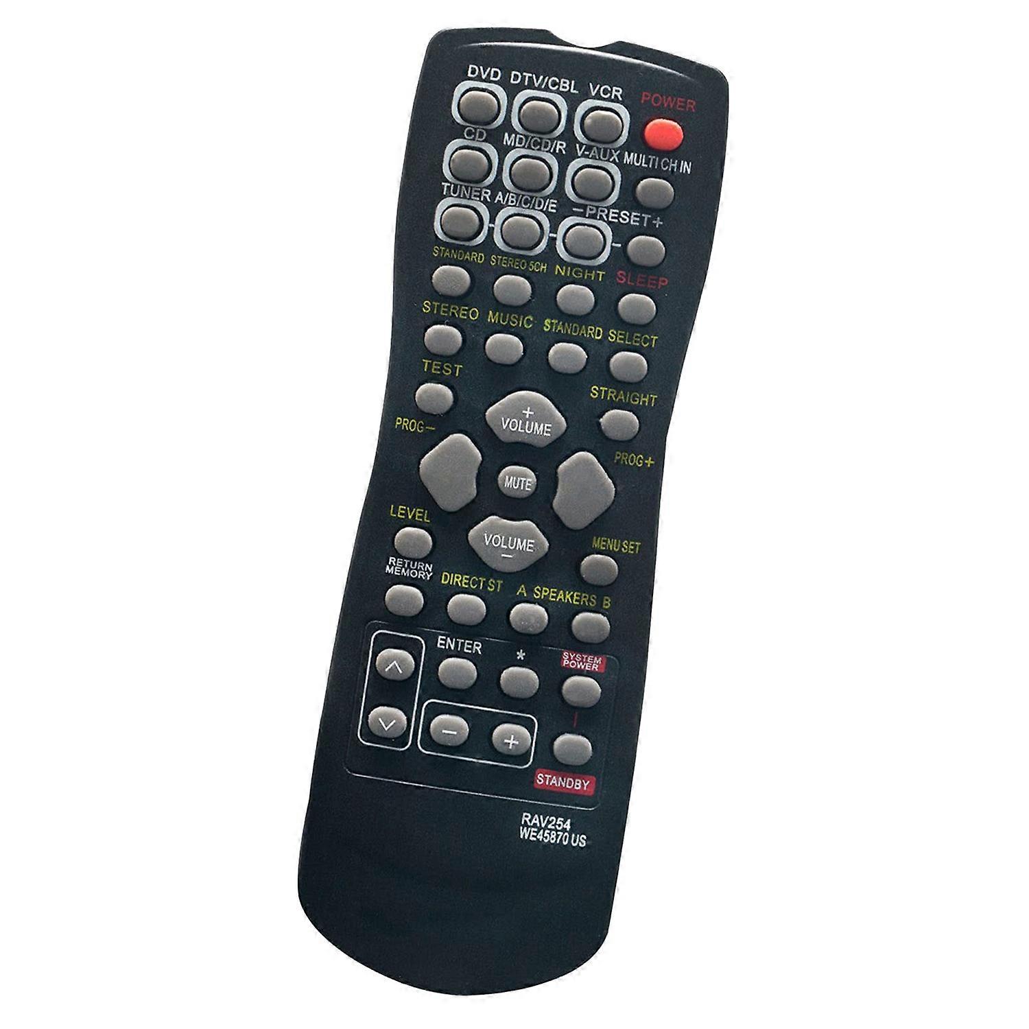 RAV254 Replace Remote Control for Receiver RX-V496 -5240