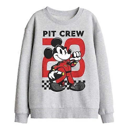 Disney Childrens/Kids Pit Crew Mickey Mouse Sweatshirt