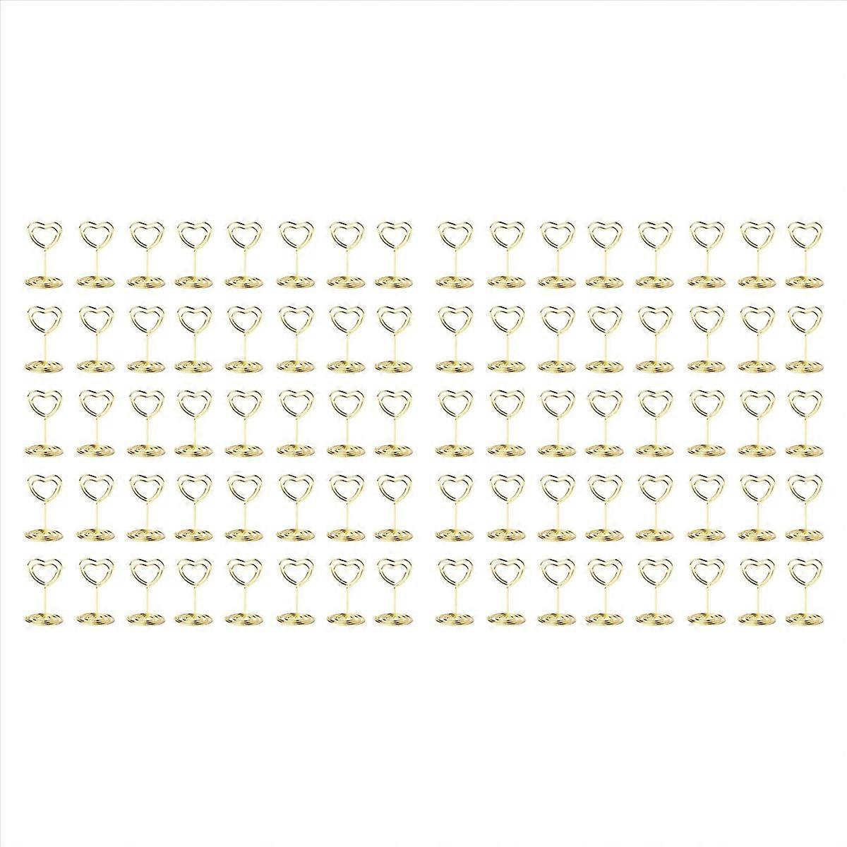 40PCS Table Number Holders Place Card Holder Cards Stand