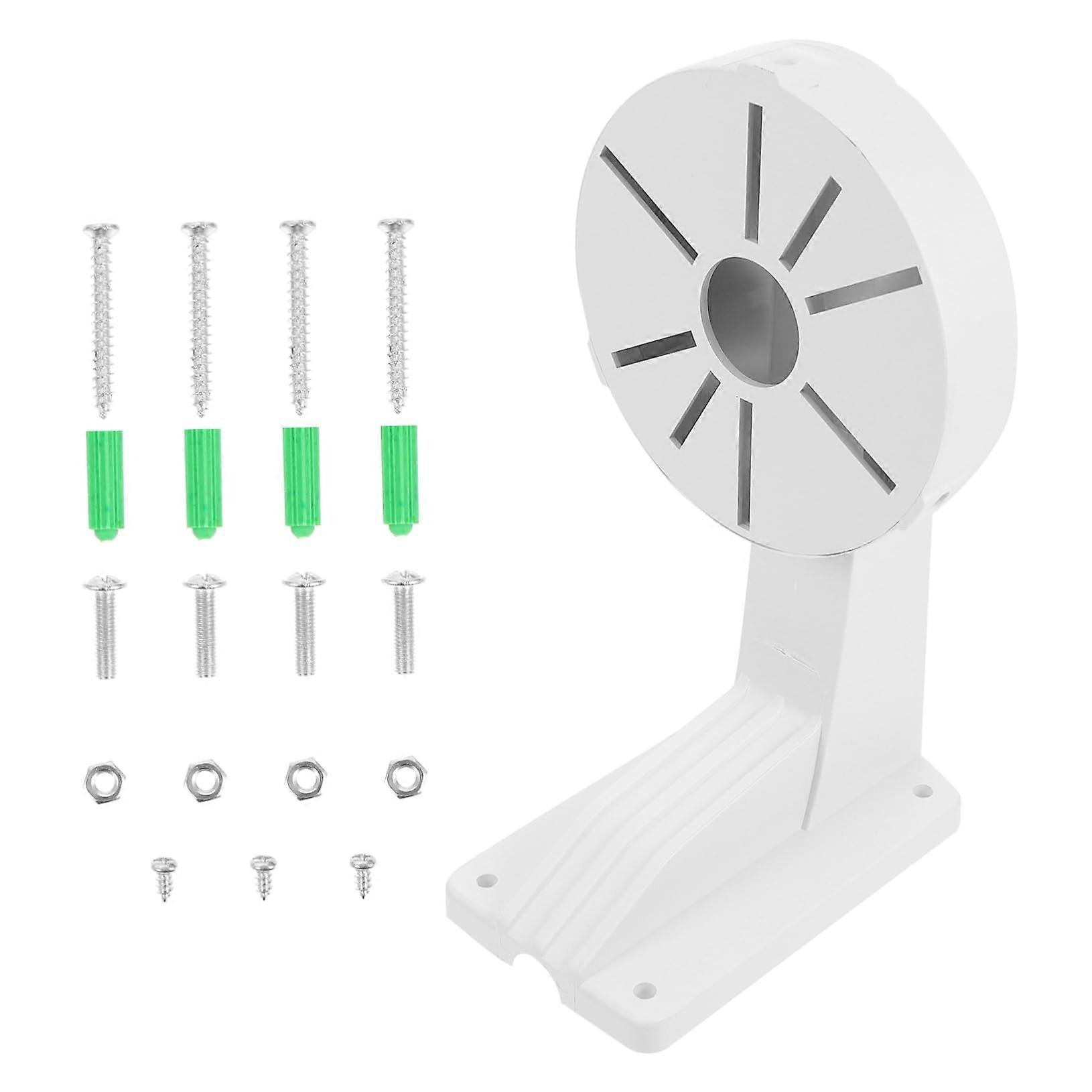 Security Camera Mount Outdoor Dome Bracket Weatherproof Wall Installation Fits Most Cameras