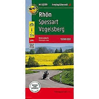 Rhön, Motorradkarte 1:200.000, Freytag & Berndt