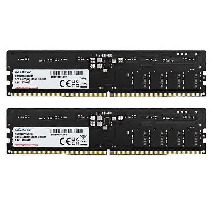 Memory Module - ADATA - DDR5 5600 - 32 GB - 2 x 16 GB - U-DIMM ECC