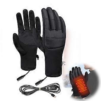 Beheizbare Handschuhe für Damen und Herren – Touchscreen, wasserdicht, USB-aufladbar, geeignet für Winteraktivitäten und als Geschenk