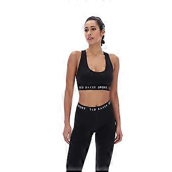 Ted Baker DIANA TBWSBA2525 Polyester Zwarte Sportbeha voor Dames