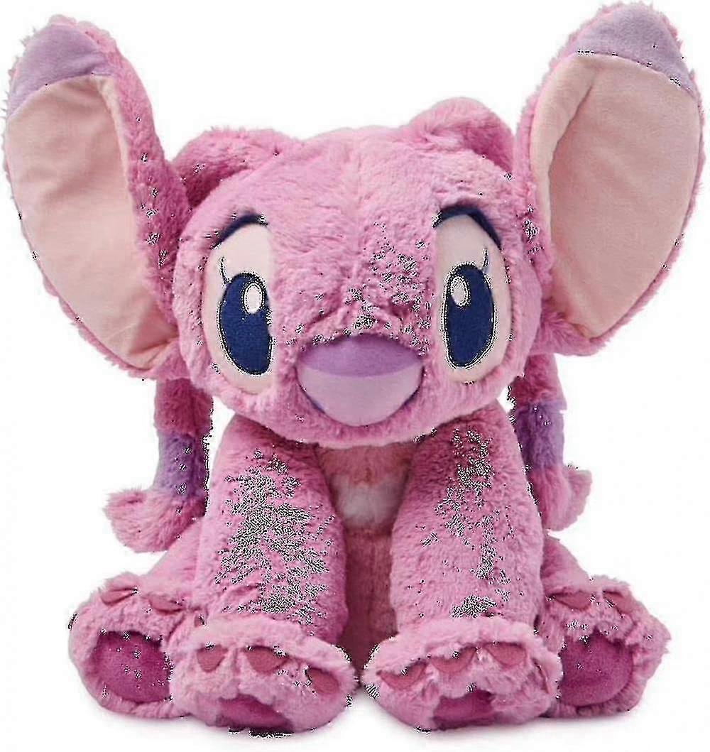 Store Official Angel Medium Soft Toy Lilo & Stitch Kids Fluffy Plush Character With Flexible Ears An 25-26s