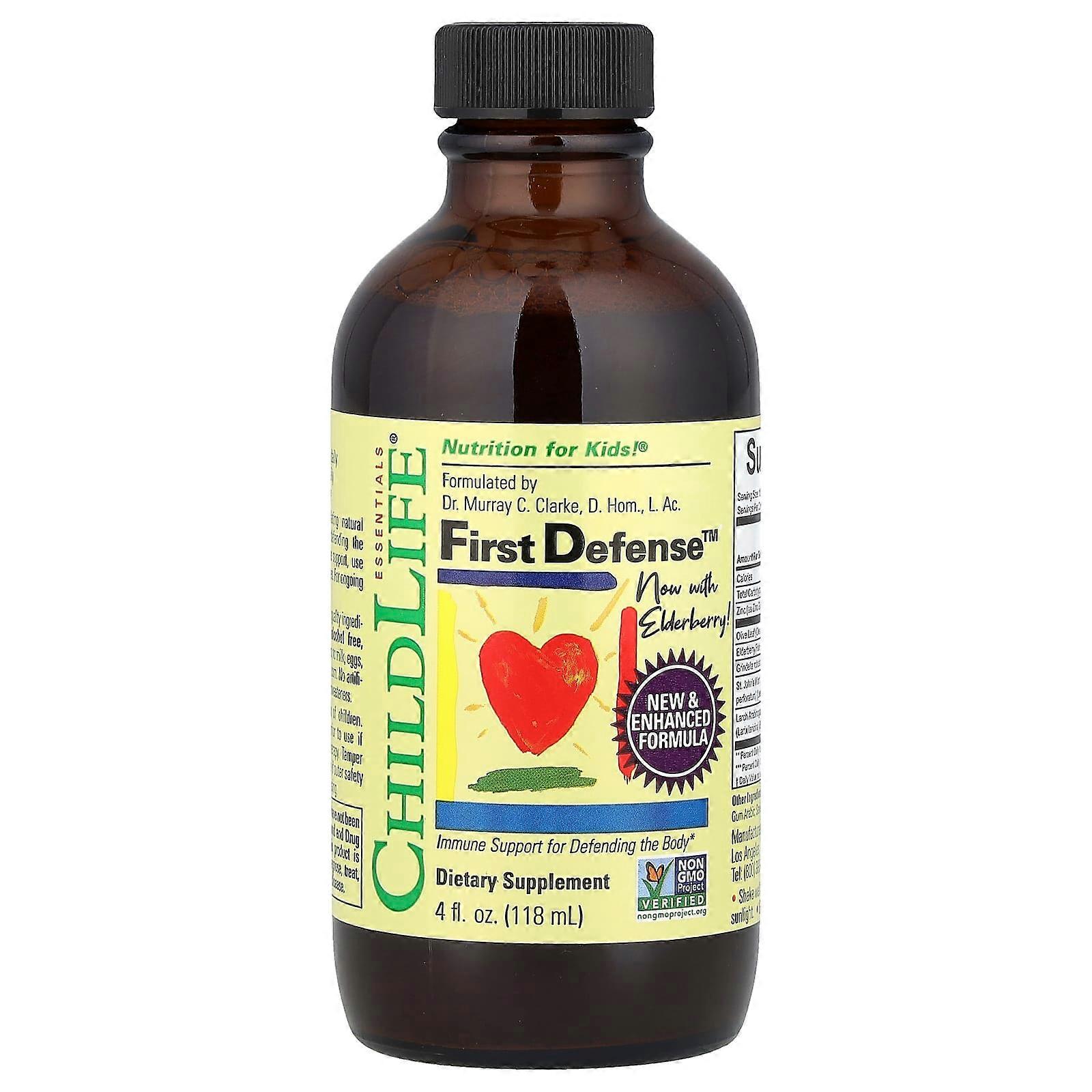 ChildLife, Essentials, First Defense, 4 fl oz (118 ml)