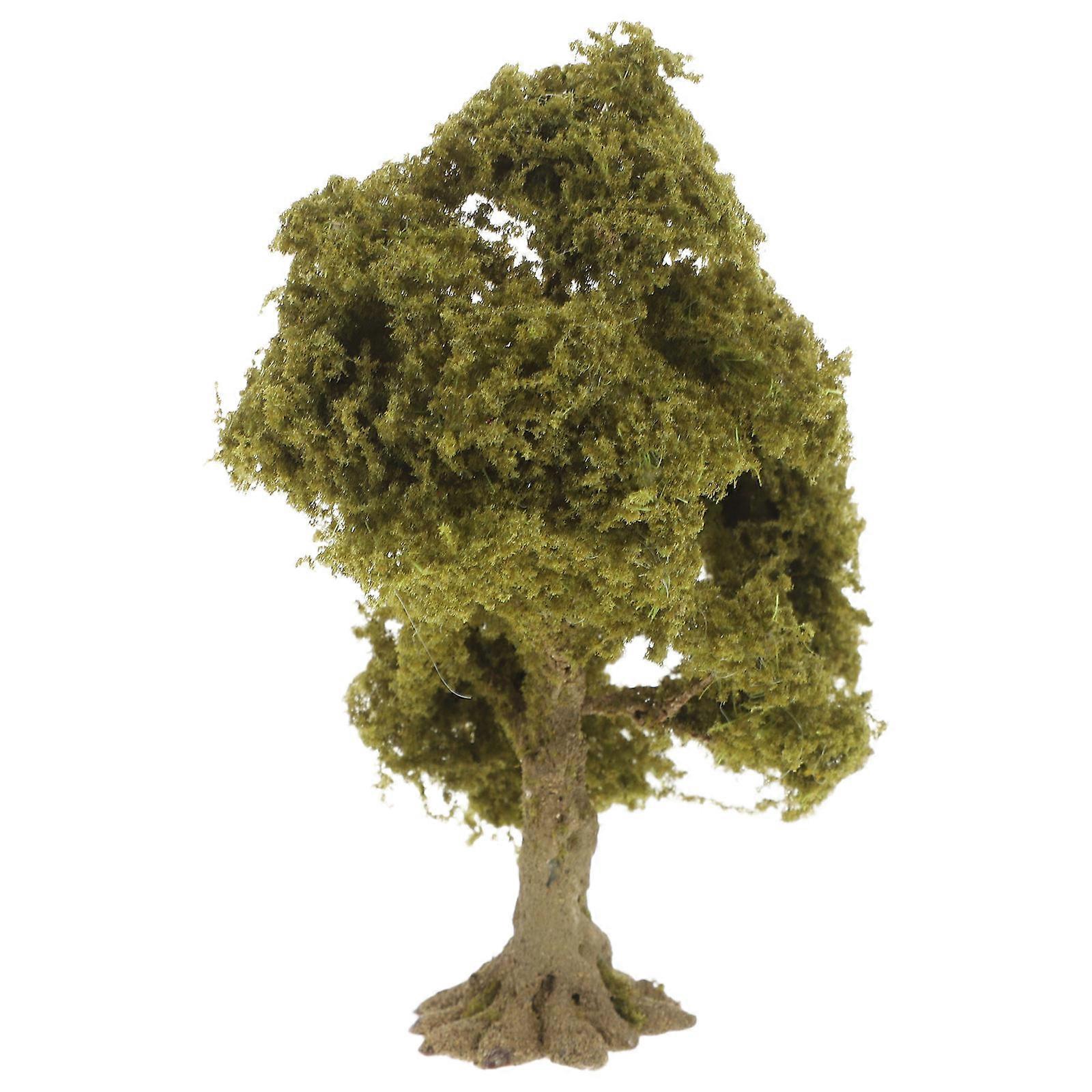 Micro Landscape Tree Miniature Wire Flower Tree for Model Train