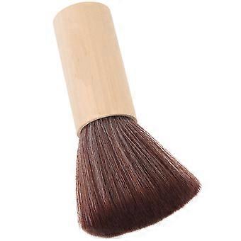 Make-up-Pinsel zum Hervorheben und Verblenden mit Holzgriff