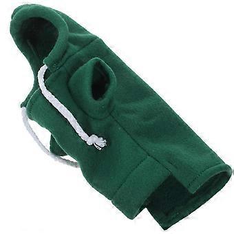 Hamster-Hoodie, Kleintier-Deko-Kleidung für draußen, warm, grün