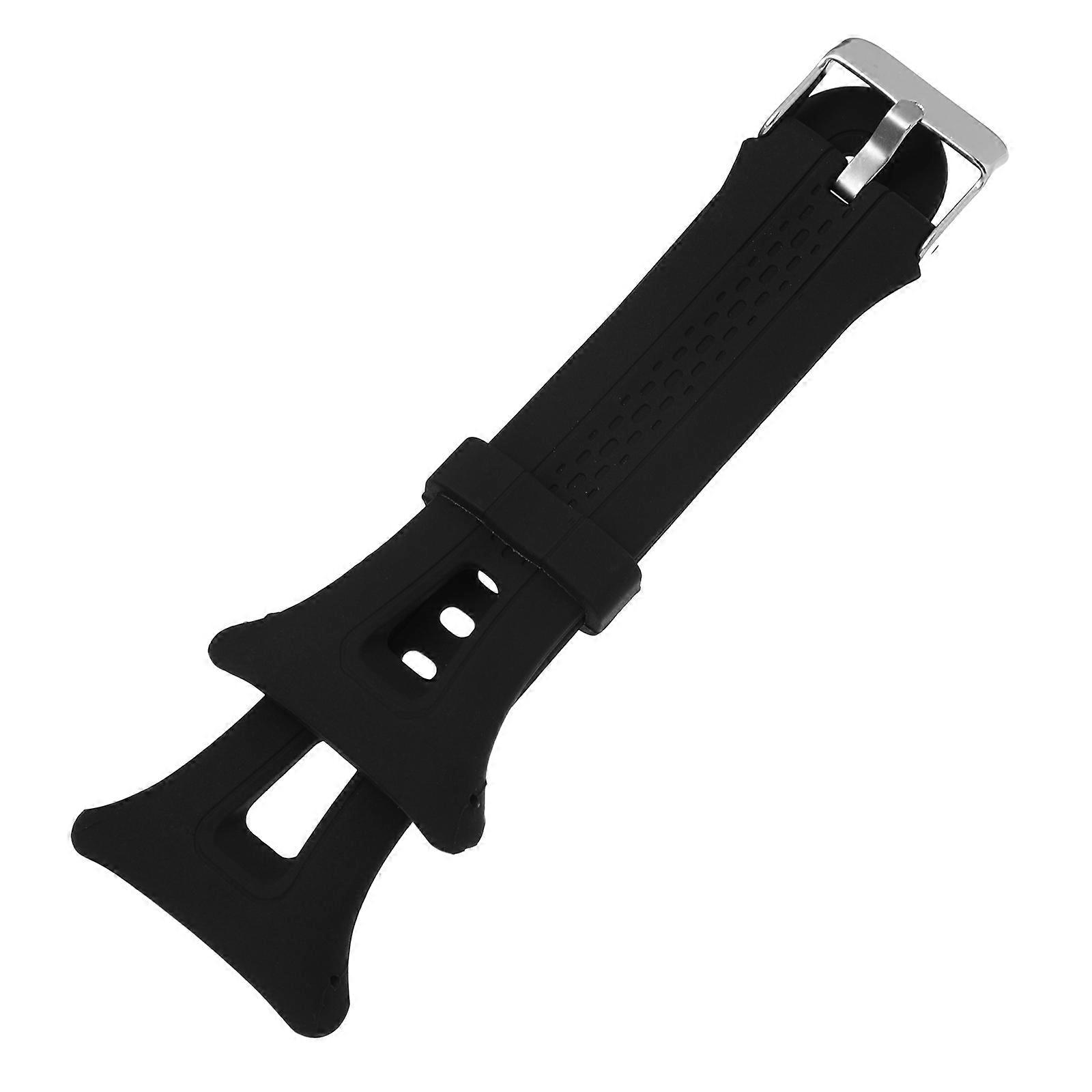 Pulseira de silicone para smartwatch, compatível com Forerunner 10/15.