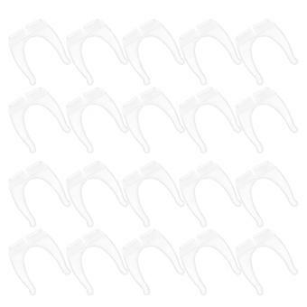 Anti-Slip Eyeglass Ear Grips Silicone Ear Hooks for Glasses 30Pairs Set