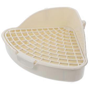 Bunny Litter Box Pet Toilette Triangle Potty Trainer Corner Litter Bedding Box