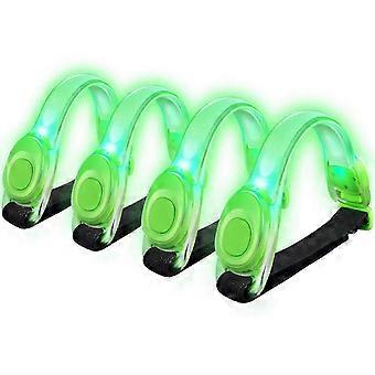 4pcs Led Armbands Reflective Led Armbands Compatible with Running And Jogging