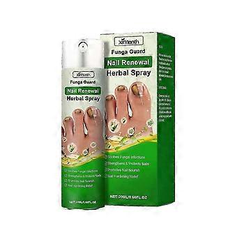Herbal nail spray for daily care nourish and protect strong shiny nails