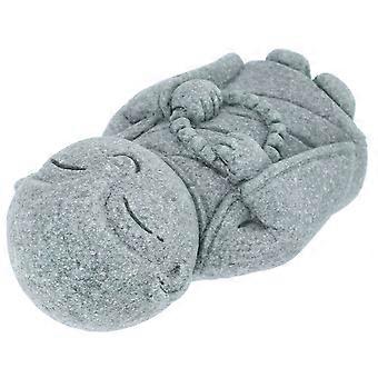 Aquarium Buddha Statue Buddha Statue for Decor Grey Garden Figurine