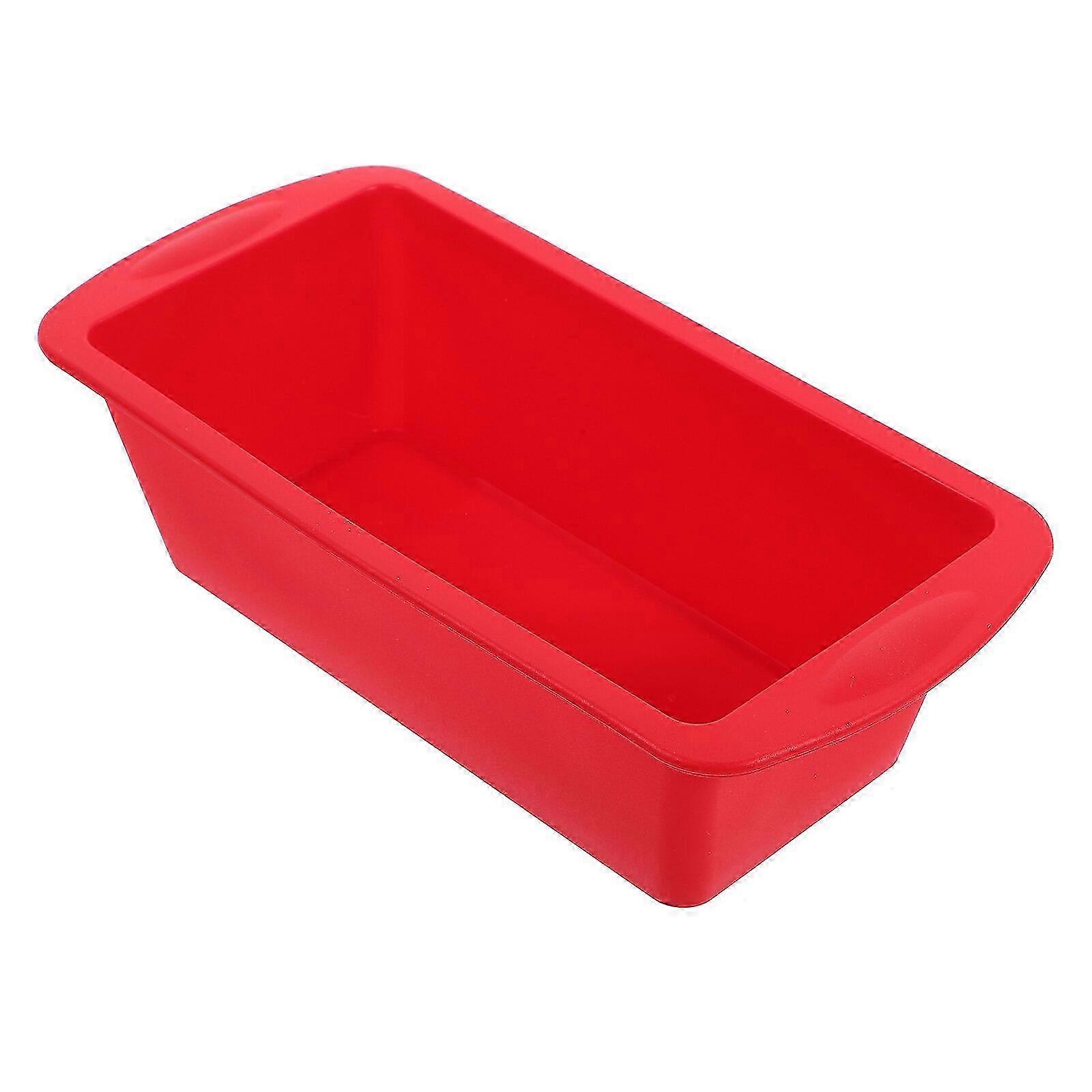 Silicone Rectangular Cake Mold Non-Stick Silicone Baking Mold Bakeware Pan Reusable Cake Pan