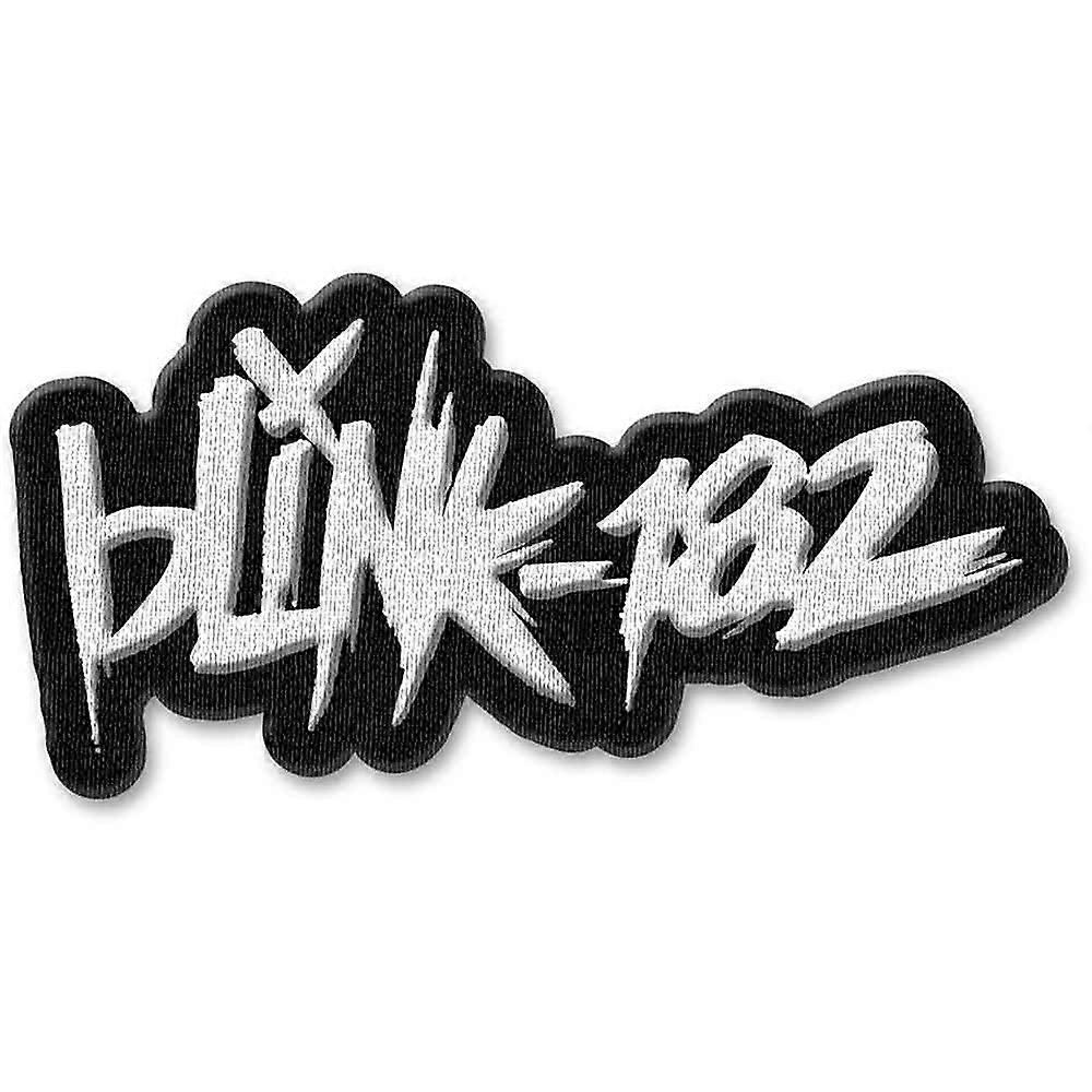 Blink-182 Scratch Band Logo  Woven Patch