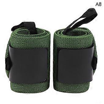 2Pcs Wristband Wrist Support Weight Lifting Gym Training Wrist Support Brace Straps Wraps Powerlifting