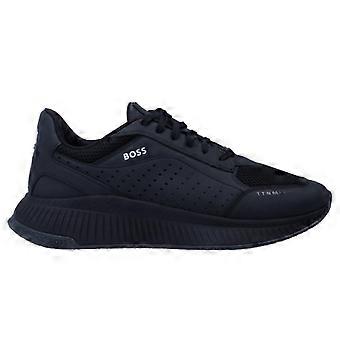 Boss Herren-Sneaker TTNM EVO aus Leder mit dicker Sohle