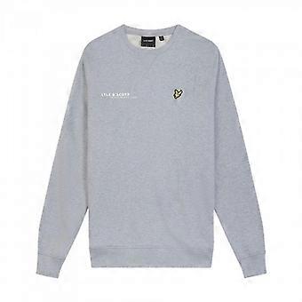 Lyle & Scott Herr Ordinate Logo Bomullströja