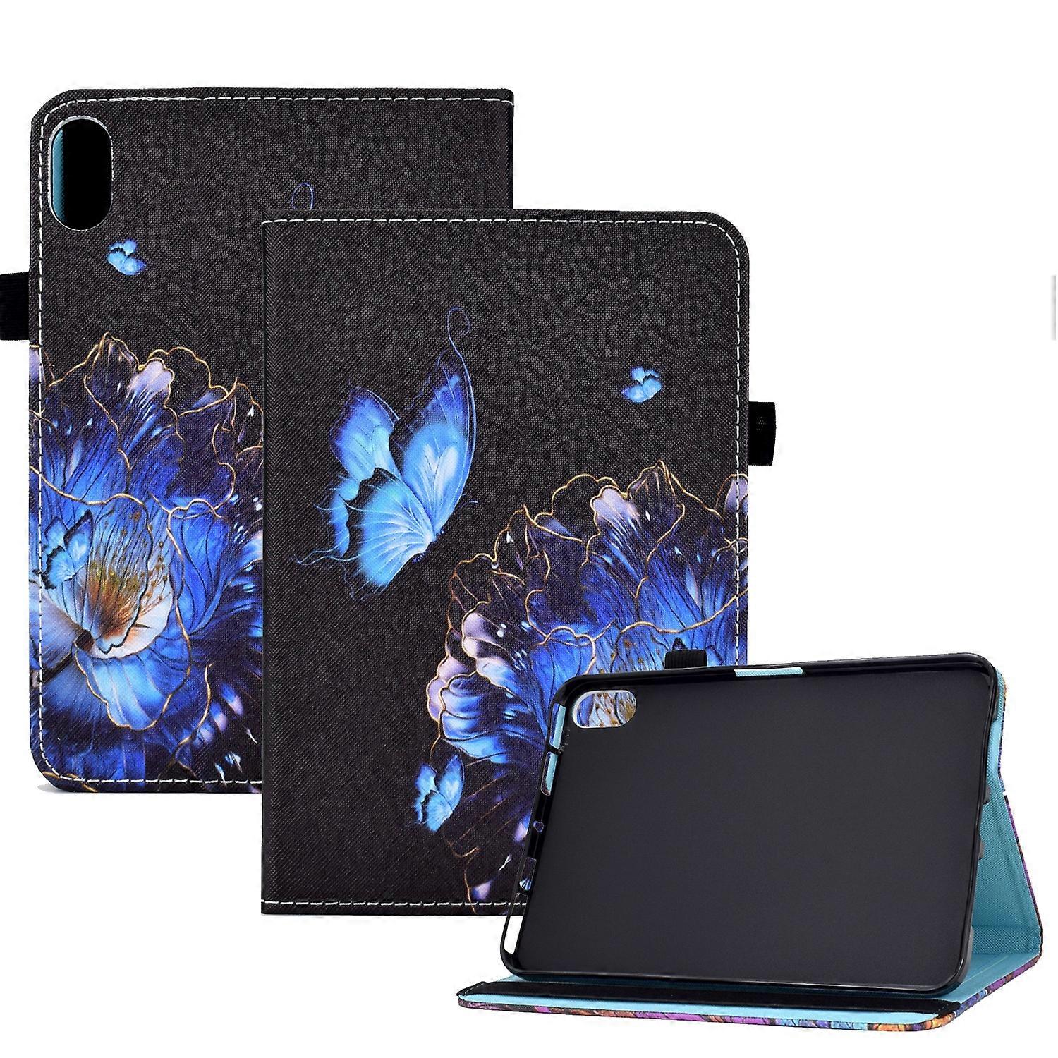 For Apple iPad 11th Gen A16 2025 / 10.9 2022 Faux Leather Tablet Case Design 34 Cover Cases
