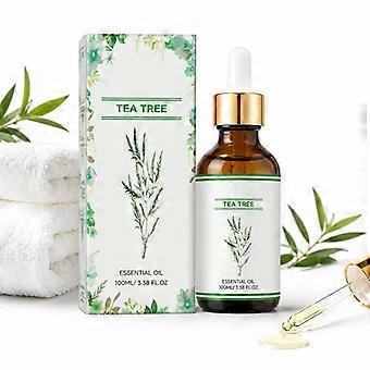 100ml Pure Tea Tree Essential Oil, Gentle Daily Care for Soft Facial Skin & Fresh, Smooth, Comfortable Hair
