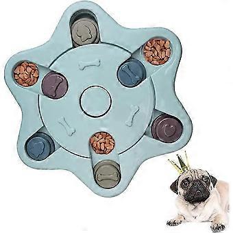 dog game feeder, interactive puzzle feeder, brain training feeder, IQ raising puzzle feeder, dog brain game feeder, compatible with training