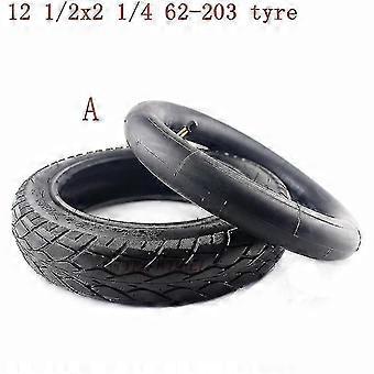 12 1/2x2 1/4 pyöränrengas 12 tuumaa 12 1/2 x 2 1/4 62-203 Renkaan sisäputki sopii moniin kaasusähköskoottereihin ja sähköpyörän taitettavaan polkupyörään