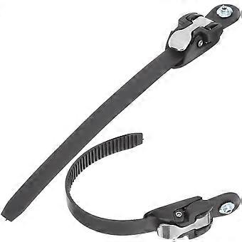 Roller Skate Strap 4Pcs Adjustable Length Clasp Design For Boys And Girls Outdoor Skating Equipment