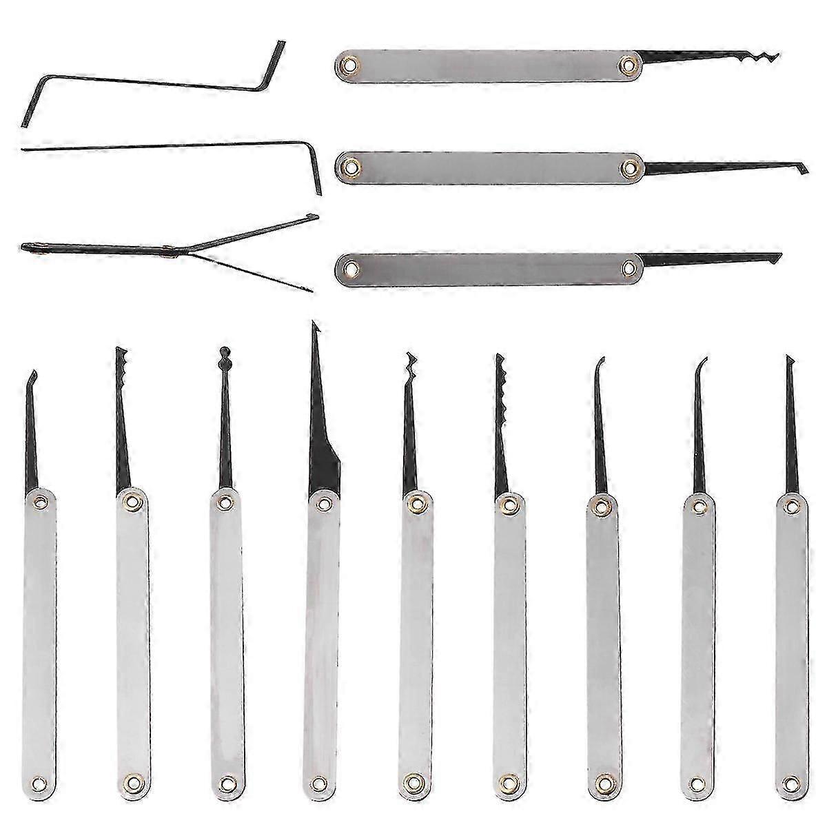 Locksmith Tool Lock Pick Set Remove Broken Key Tool Stainless Steel Hand Tools