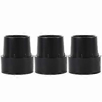 Replacement Mini Trampoline Leg Caps, 3pcs Spare Parts for 25mm Diameter Tubes, Accessory Kit