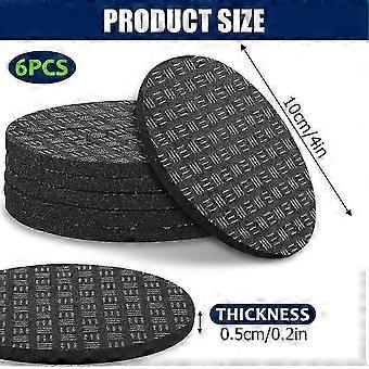 Stable Floor Mat compatible with Treadmill & Exercise Bike Non-Slip Base