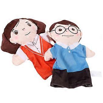 Hand Puppet Figures Hand Puppets for Kids 2Pcs Plush Story Doll Toys