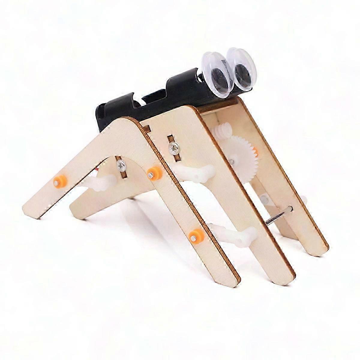 DIY Wooden Spider Robot Kit: Bionic Walking Model for Science & Tech Experiments