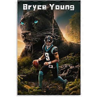 Bryce Young American Football Star Art Jigsaw Puzzles Gifts Painting Jigsaw Puzzlesative Picture Jigsaw Puzzless Modern FL094
