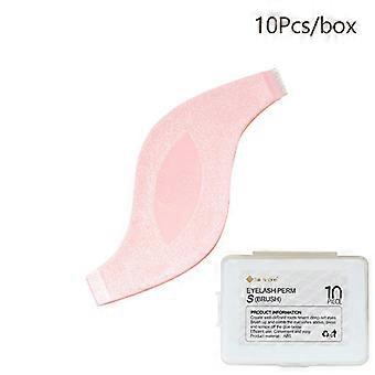 10Pcs Makeup Eyelash Brushes Reuseable Plastic Clean Comb S Shape Lashes Lifting Curler Eye Lash Extension Perm Eyelashes Tool