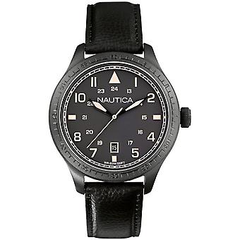 Nautica bfd Quartz Analog Man Watch with A11107G Cowskin Bracelet