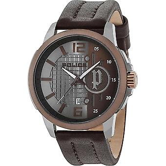 Police squadron Quartz Analog Man Watch with R1451291003 Cowskin Bracelet